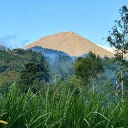 Le volcan Agung