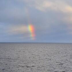 Last night's rainbow at 10:30 p.m.