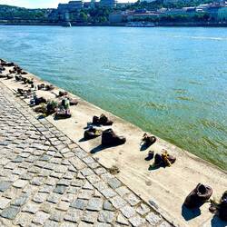 Shoes on the Danube