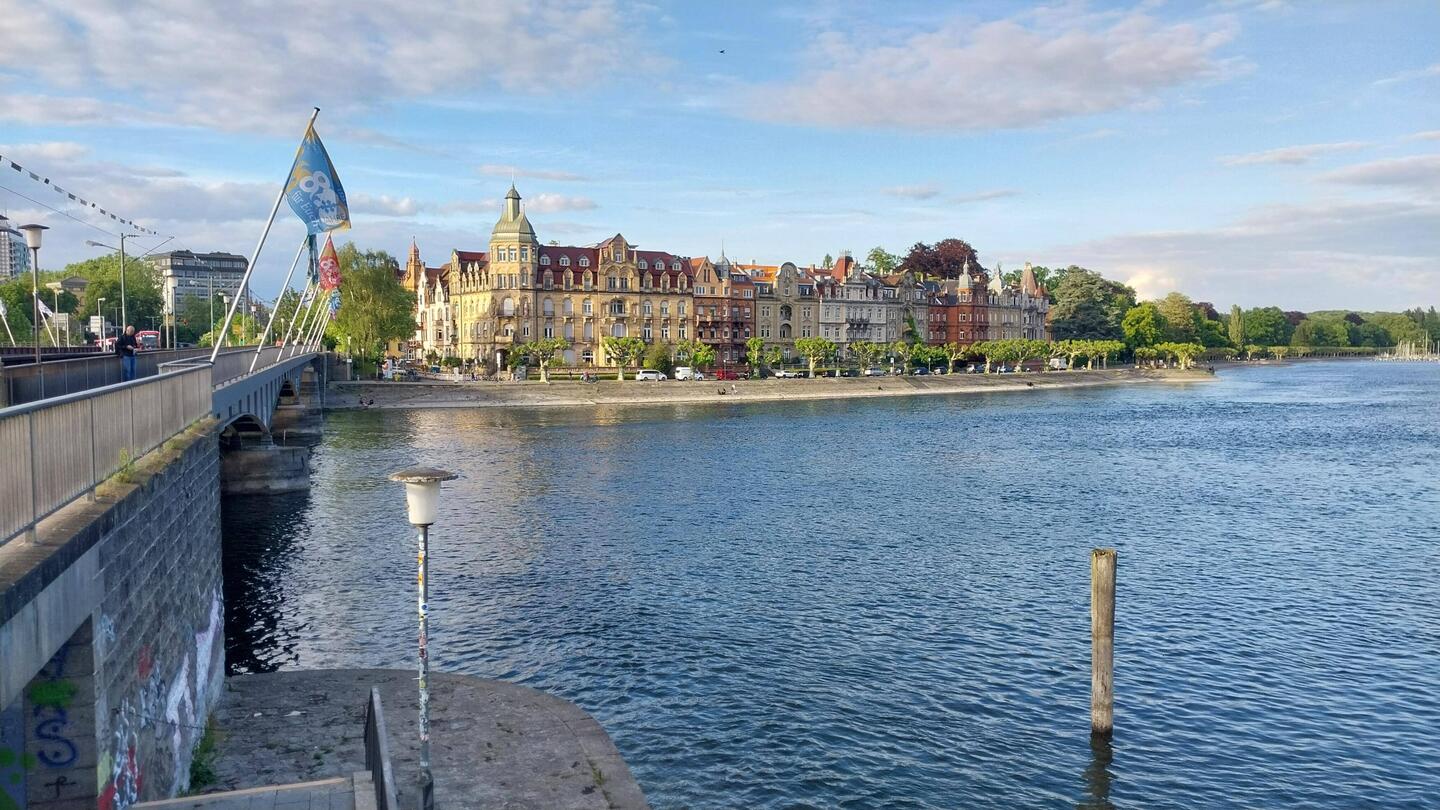 Konstanz in the evening
