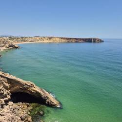 Blick auf Praia da Mareta