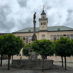 Rathaus und Marktplatz, Bad Reichenhall