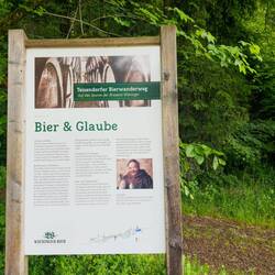 Bierwanderweg zwischen Teisendorf und dem Kloster Höglwörth