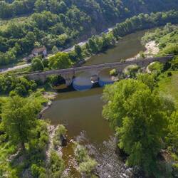 La Loire vue du ciel
