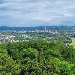 Kehlheim von oben.