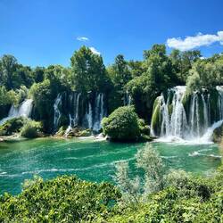 Kravice Wasserfälle