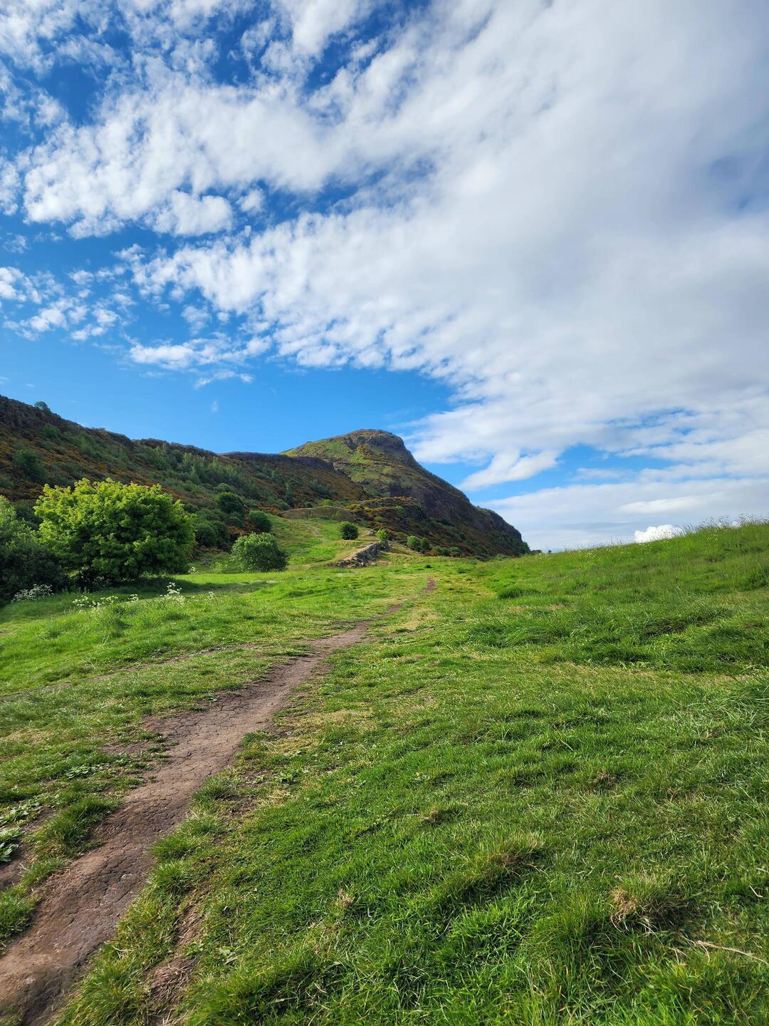 Arthur's Seat from below...