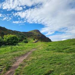 Arthur's Seat from below...