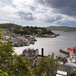 Oban von oben