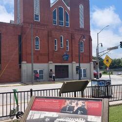 Ebenezer Baptist Church - hier waren der Großvater & King Sen. Pastoren
