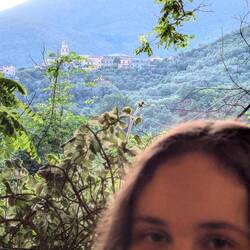 Was für ein schöner Blick aus dem Campingplatz Restaurant!