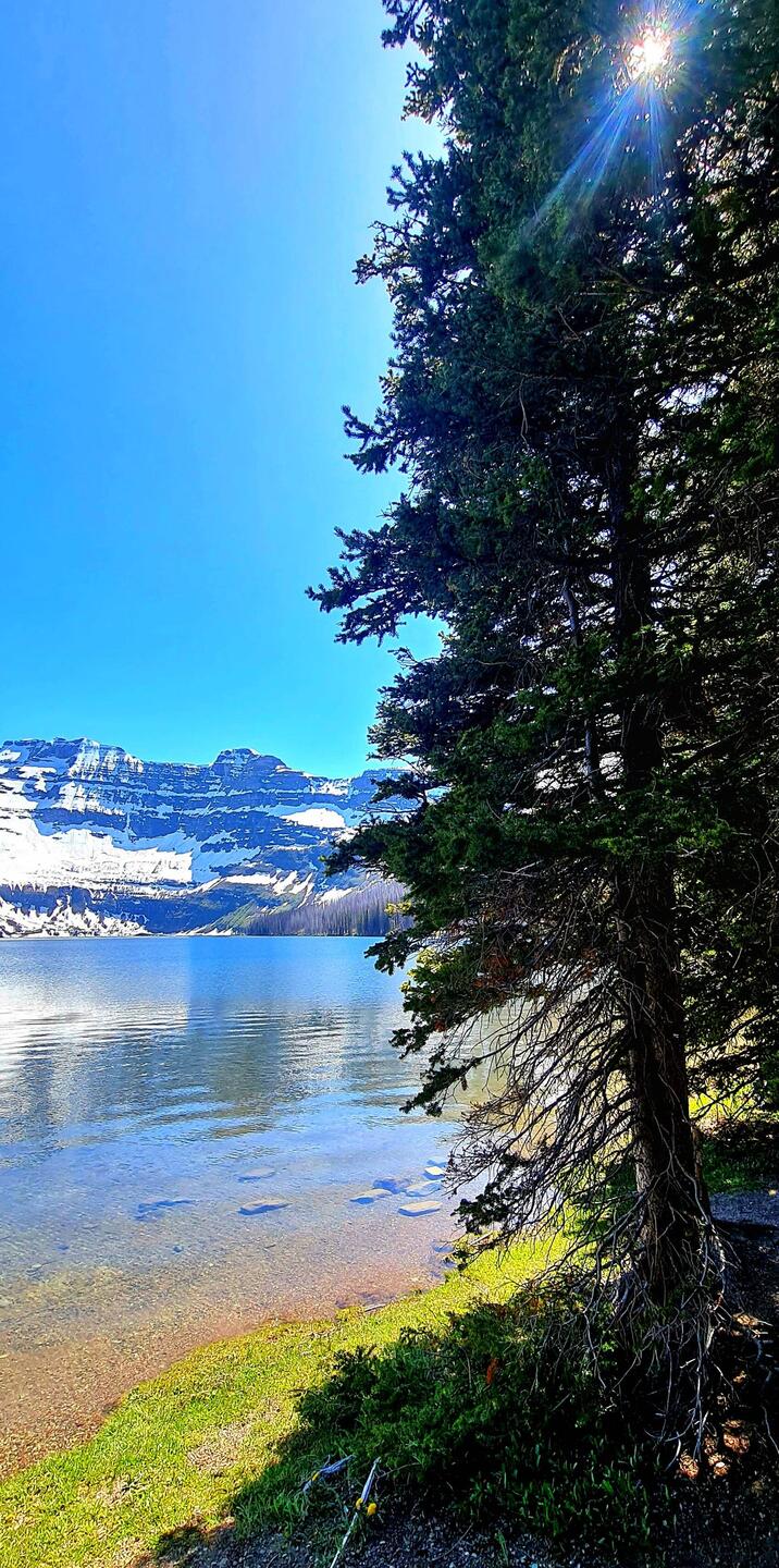 Cameron Lake im Waterton NP