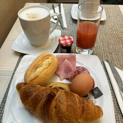Typical breakfast.