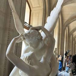 Psyche Revived by Cupid's Kiss by Canova 1787