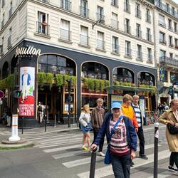 Across the street...lunch!