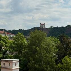 Da oben ⬆️ haben wir übernachtet 😍