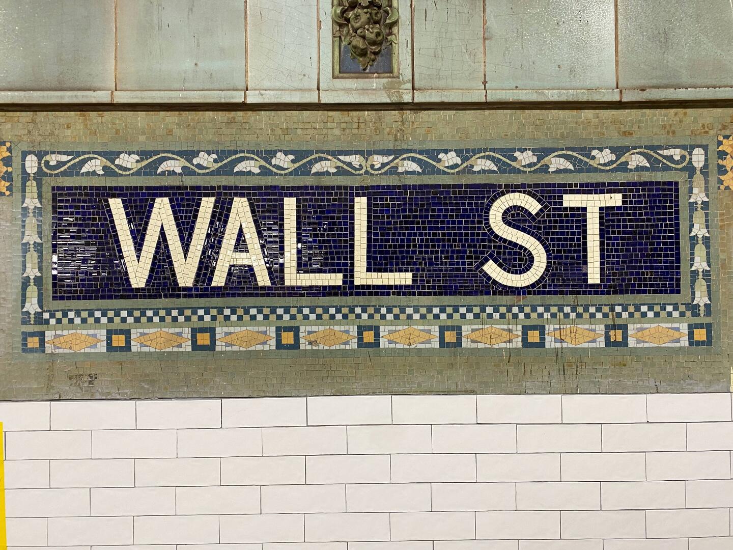 Subway Station Wall Street