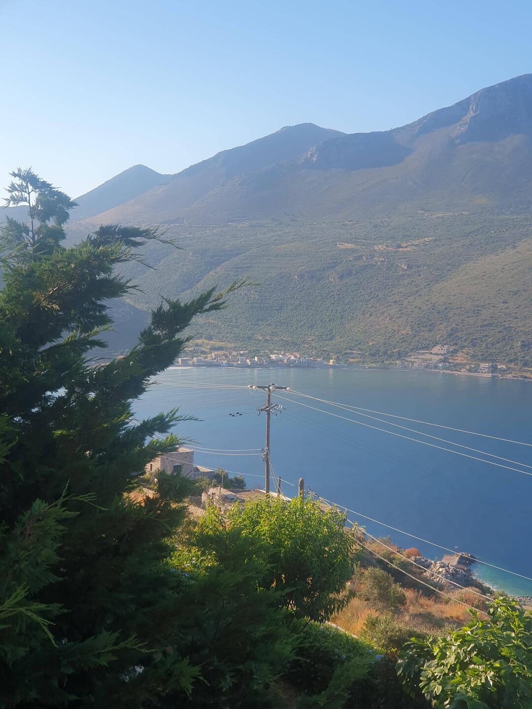 View from our balcony.