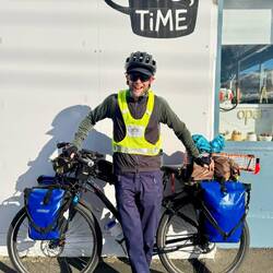 Arriving in Dunedin!