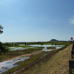 Man weiss deshalb so genau das er hier war, weil er genau dieses Foto mit diesem Berg machte.