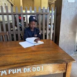 Security muss sein! Hochkonzentriert und total motiviert.