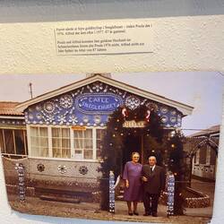 Alfred und Poula der Bauherr