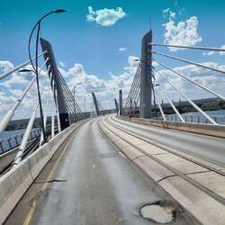 Due 40 € Brücke nach Sambia