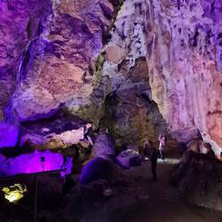 Die Menschen zum Größenvergleich