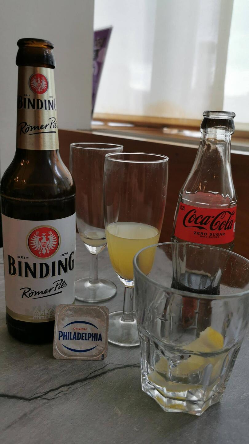 Sekt, Bier, Gin... Alles da 😎