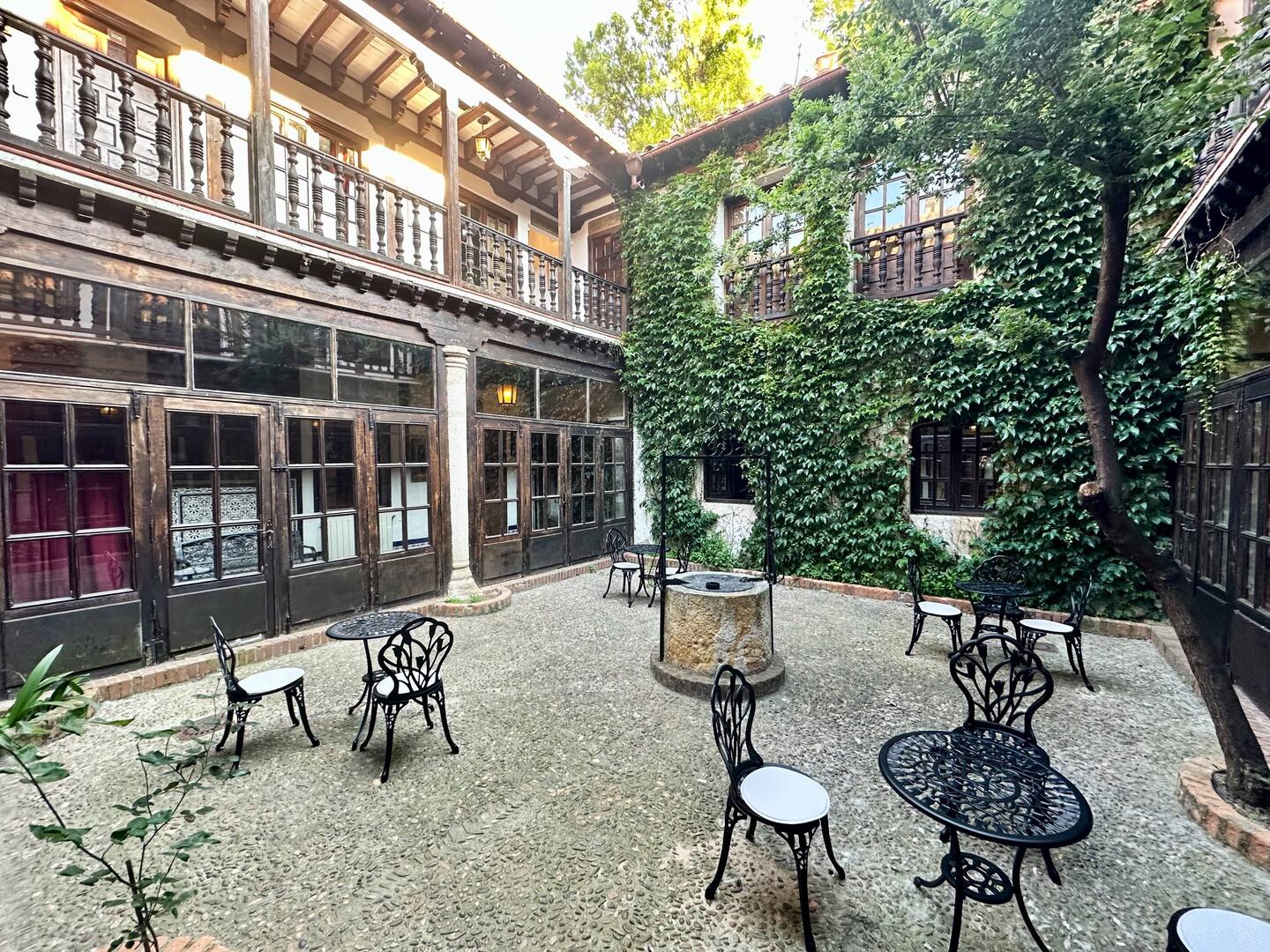 Innenhof Hostería Real Zamora