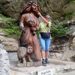 Duga baba, die "wilde Frau" - wirkt eigentlich ganz lieb