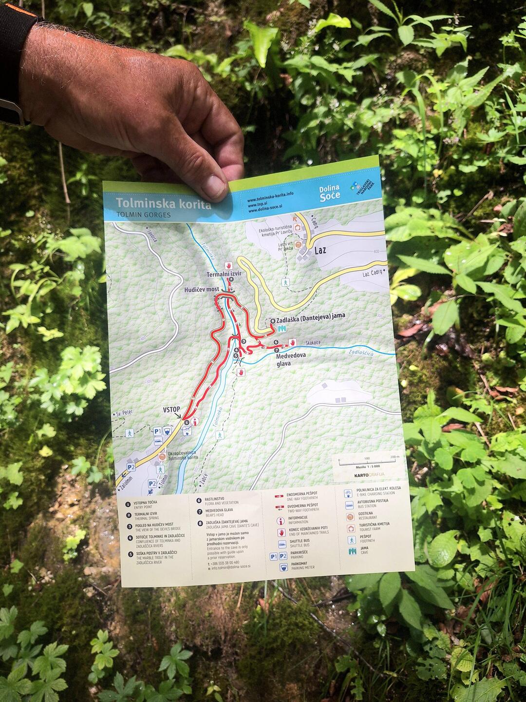 Tolminska korita, eine tolle Wanderung