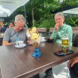 "Unsere" Eisdiele in Bovec, die haben einfach das beste Eis 🍨