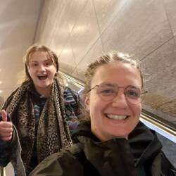 Bim U-Bahn System hetts lenger bruucht bismers tschegget hei aber itze geits