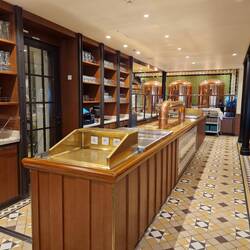 Hier wird das Bier auch selbst gebraut.