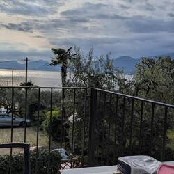 Ausblick aus unserem Hotel Zimmer