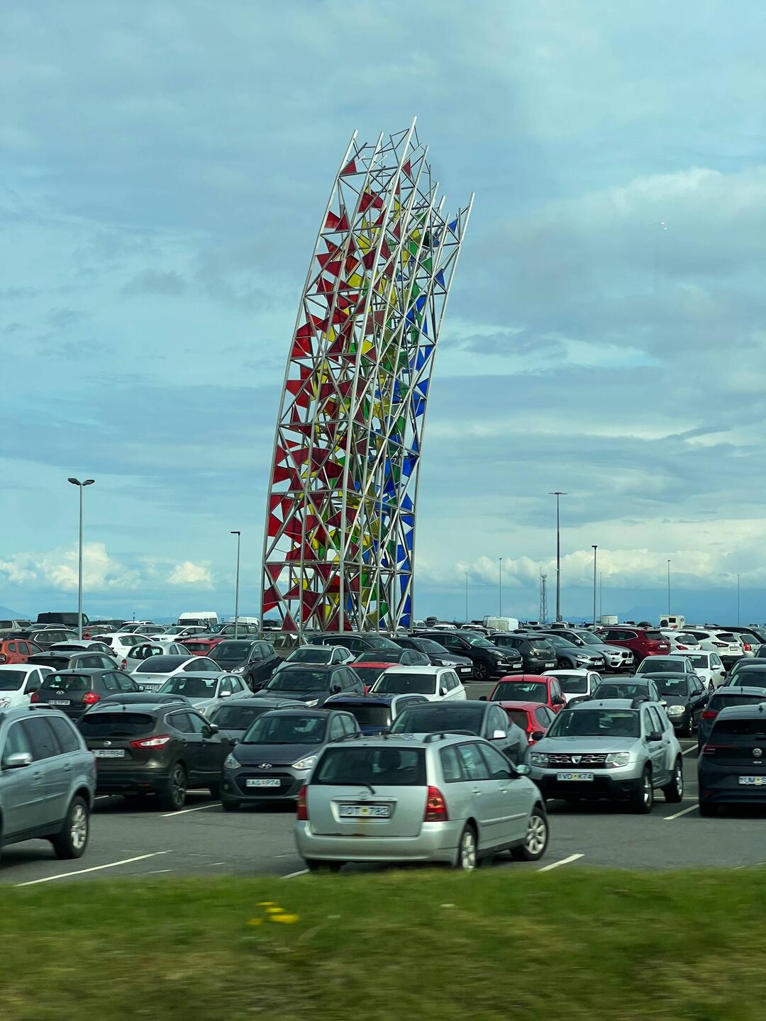 Arriving at the airport