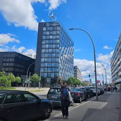 Mercedes Benz Sitz (für den Bruder) fotografiert)