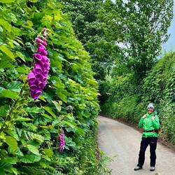 laneway in Llangynhafal