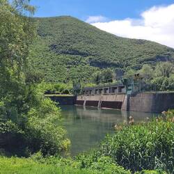 der eigentliche Stausee