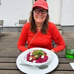 Lecker Risotto Reis mit Rote Beete