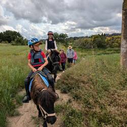 Und natürlich wird auch wieder geritten!