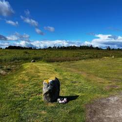 Each Clan has a memorial markers