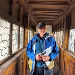 Übergang in den Turm.