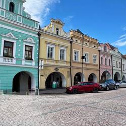 In quasi jedem Haus befindet sich ein Geschäft, Café oder Restaurant...