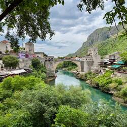 Grandiose Aussicht auf die Stari Most