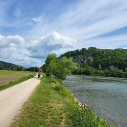 An der Donau.