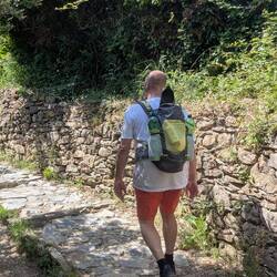 Taucherflossen dabei, man weiß ja nie