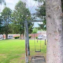 Abfahrt von Spysite Garden Camping