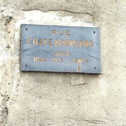 Rules des Juifs & house of Chateaubriand